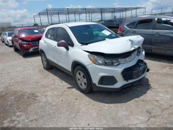  Salvage Chevrolet Trax
