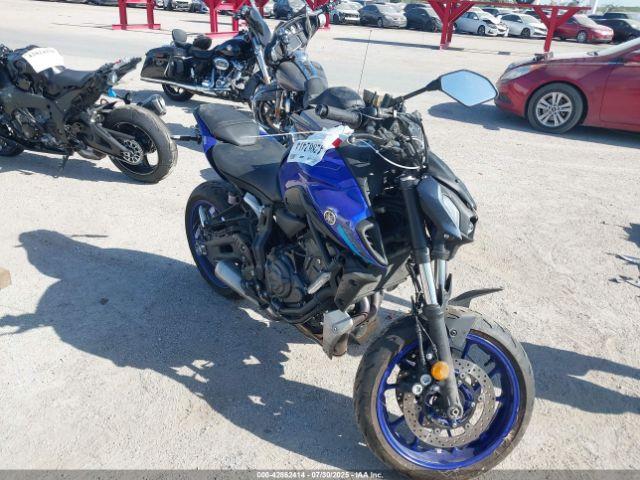  Salvage Yamaha Mt07