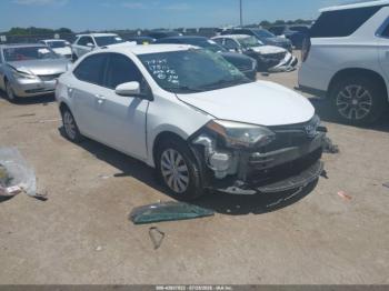  Salvage Toyota Corolla