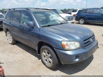  Salvage Toyota Highlander