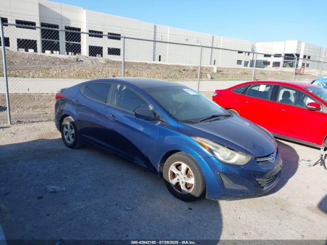  Salvage Hyundai ELANTRA