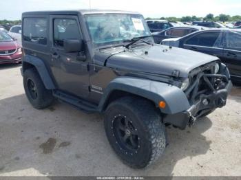  Salvage Jeep Wrangler