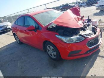  Salvage Chevrolet Cruze