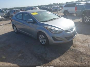  Salvage Hyundai ELANTRA