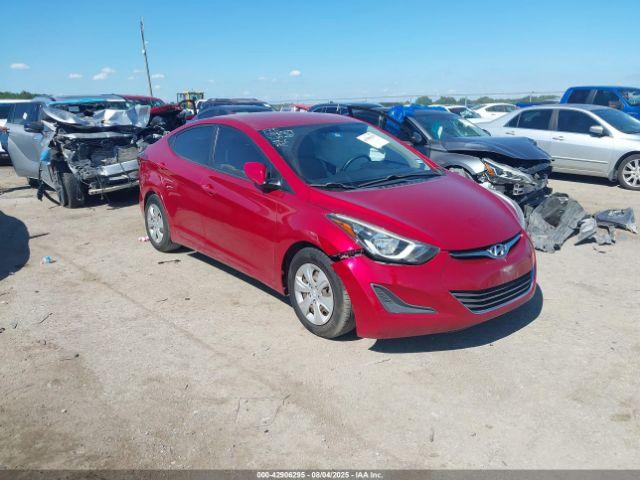  Salvage Hyundai ELANTRA