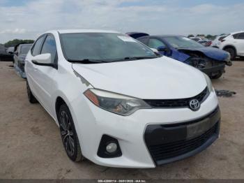  Salvage Toyota Corolla