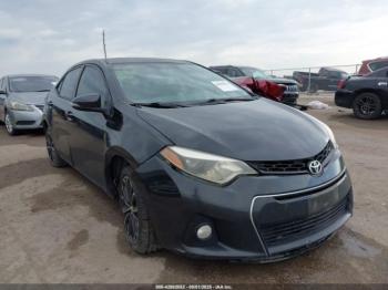  Salvage Toyota Corolla