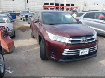  Salvage Toyota Highlander