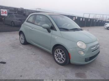  Salvage FIAT 500c