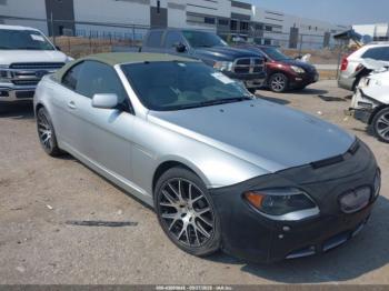  Salvage BMW 6 Series
