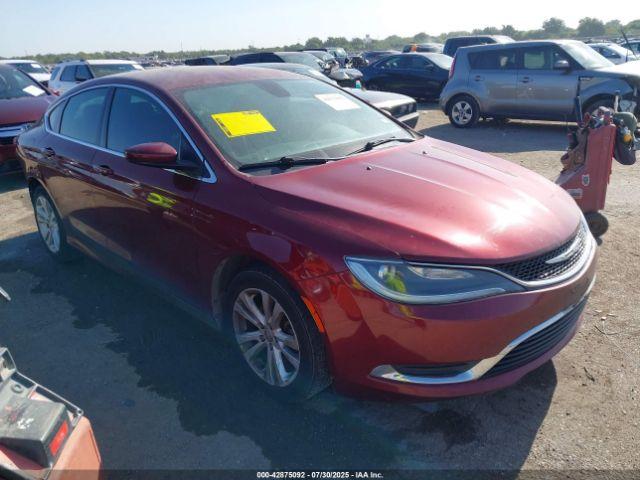  Salvage Chrysler 200