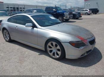  Salvage BMW 6 Series