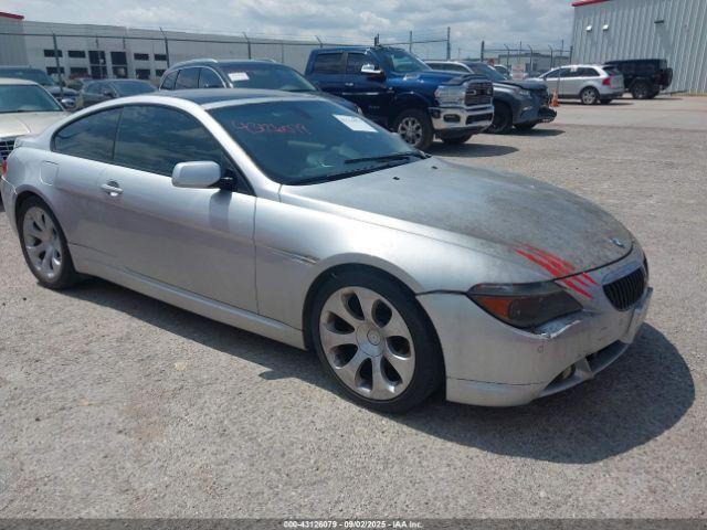  Salvage BMW 6 Series