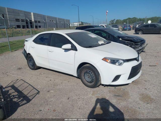  Salvage Toyota Corolla