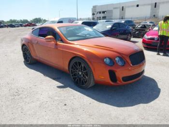  Salvage Bentley Continental Supersports