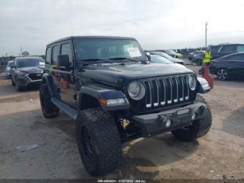  Salvage Jeep Wrangler