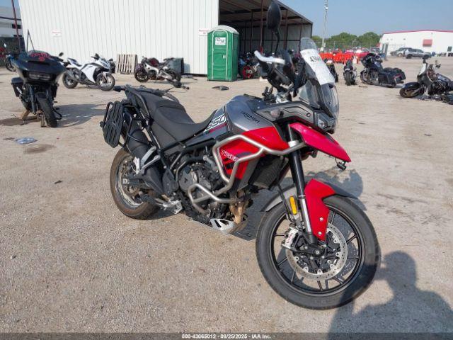  Salvage Triumph Motorcycle Tiger