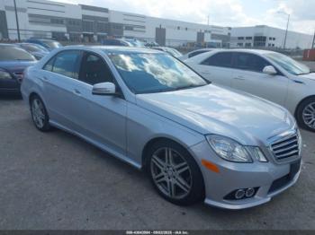  Salvage Mercedes-Benz E-Class