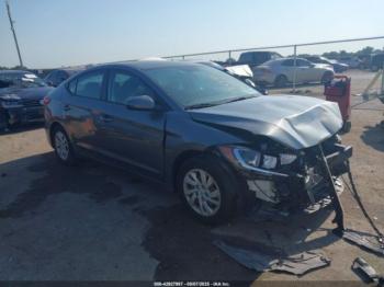  Salvage Hyundai ELANTRA