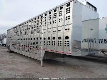  Salvage Wilson Trailer Co Livestock Trailer