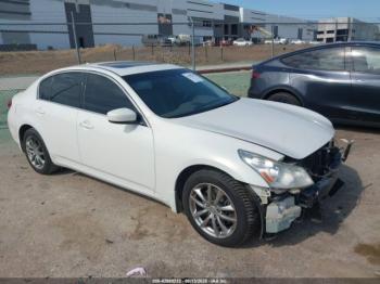  Salvage INFINITI G37x