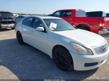  Salvage INFINITI G35x