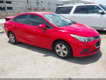  Salvage Chevrolet Cruze