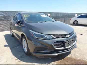  Salvage Chevrolet Cruze