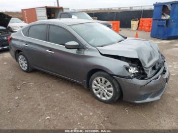  Salvage Nissan Sentra