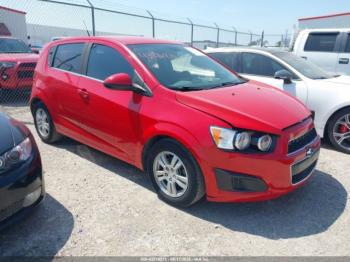  Salvage Chevrolet Sonic