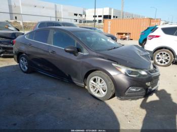  Salvage Chevrolet Cruze