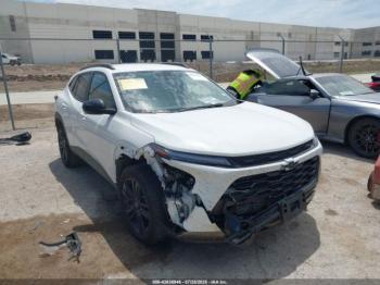 Salvage Chevrolet Trax