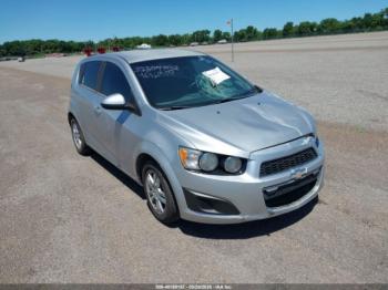  Salvage Chevrolet Sonic