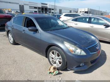 Salvage INFINITI G37