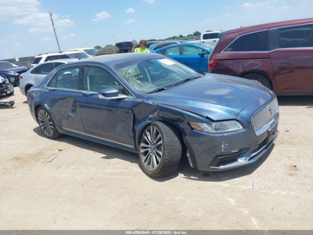  Salvage Lincoln Continental