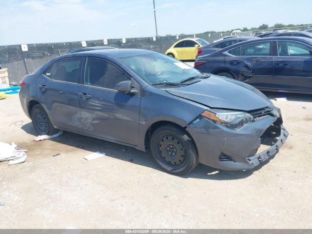  Salvage Toyota Corolla