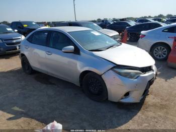  Salvage Toyota Corolla