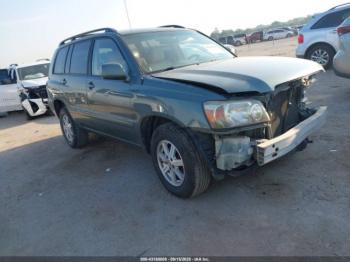  Salvage Toyota Highlander