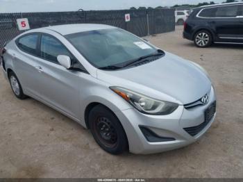  Salvage Hyundai ELANTRA