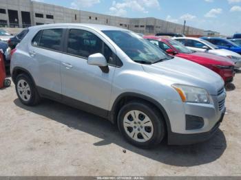  Salvage Chevrolet Trax