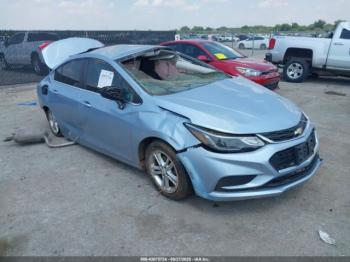  Salvage Chevrolet Cruze