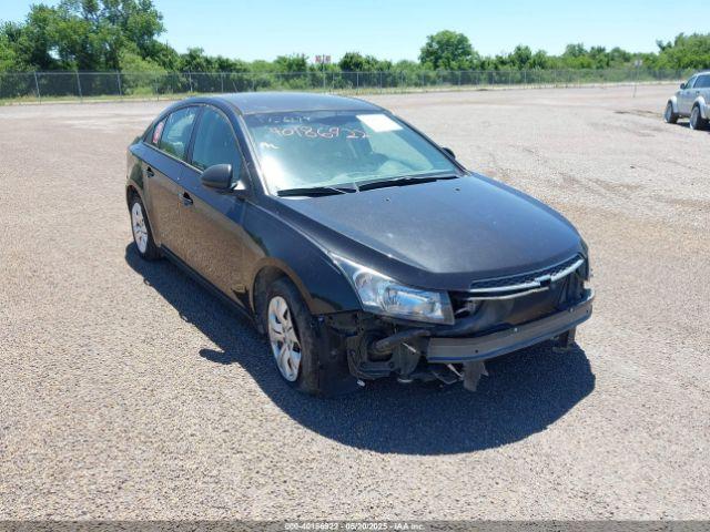 Salvage Chevrolet Cruze