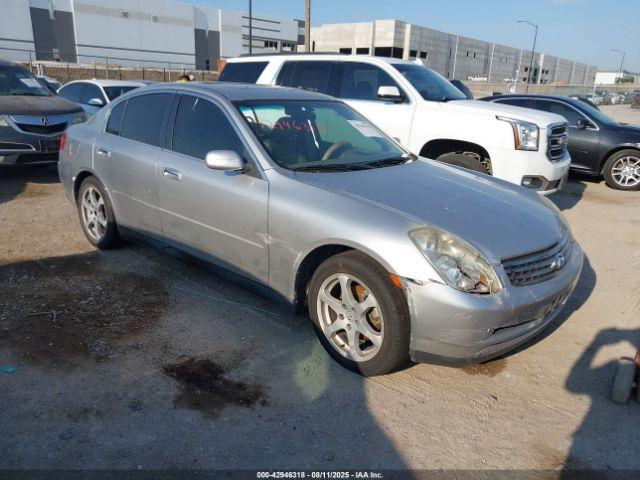  Salvage INFINITI G35
