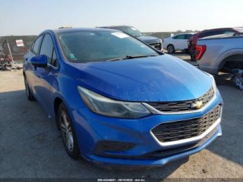  Salvage Chevrolet Cruze