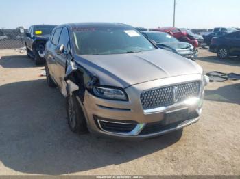 Salvage Lincoln Nautilus