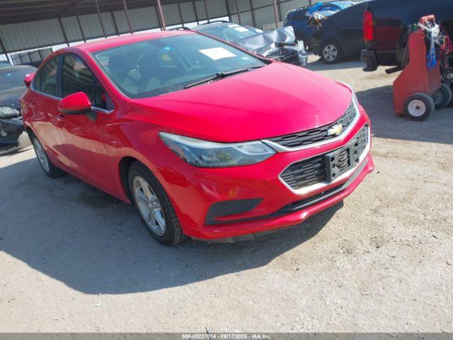  Salvage Chevrolet Cruze