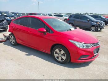  Salvage Chevrolet Cruze