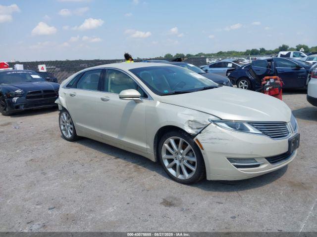  Salvage Lincoln MKZ Hybrid