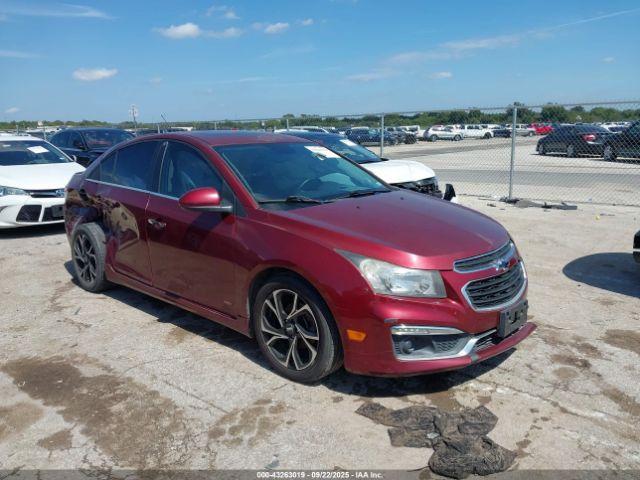  Salvage Chevrolet Cruze