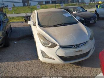  Salvage Hyundai ELANTRA